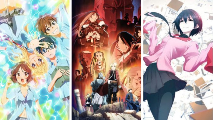 Anime dengan Rating Tertinggi di Komunitas Global