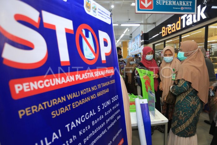 Pelarangan Penggunaan Kantong Plastik di Kota Besar