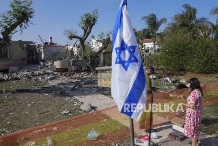 Kota Ashdod Israel Digempur Rudal Iran, Warga Panik