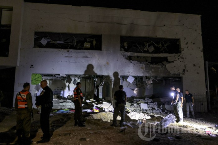 Kota Ashdod Israel Digempur Rudal Iran, Warga Panik